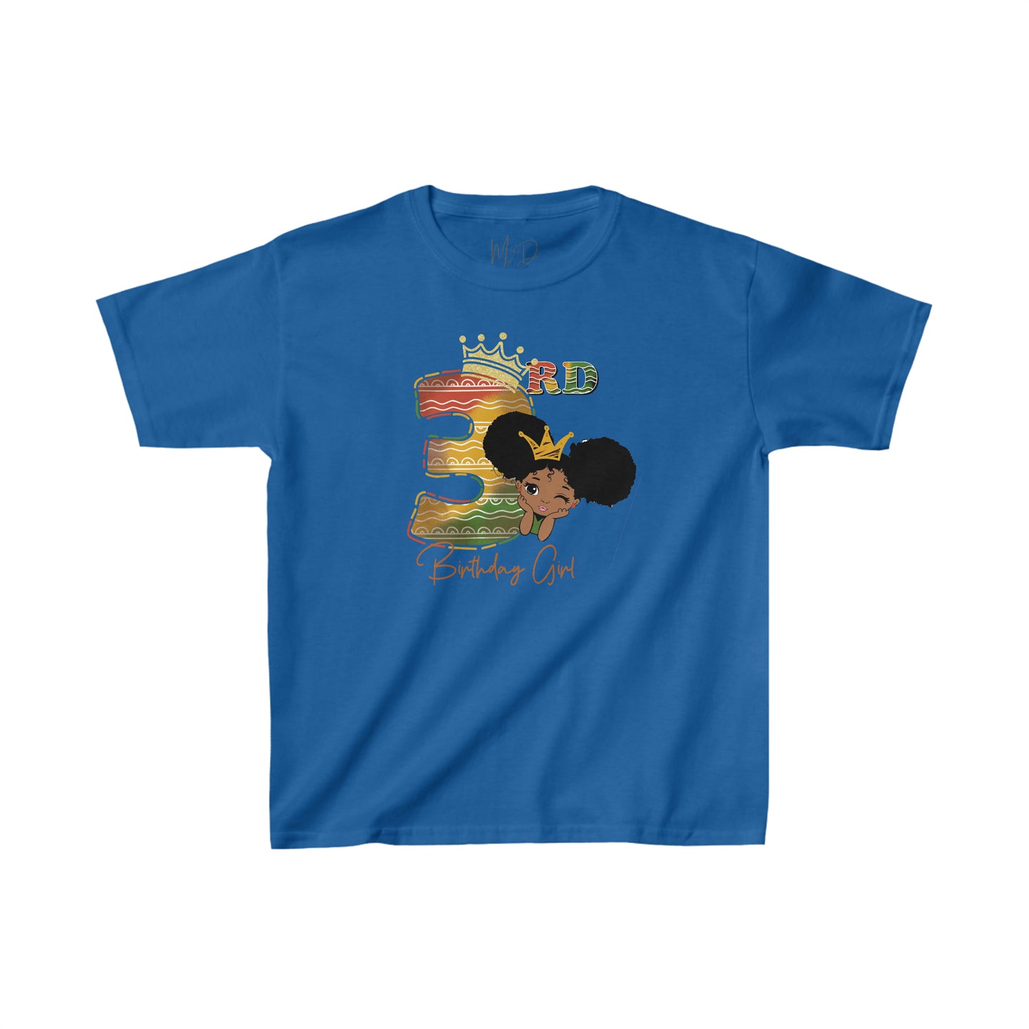 3rd Princess Birthday Girl Juneteenth T-Shirt