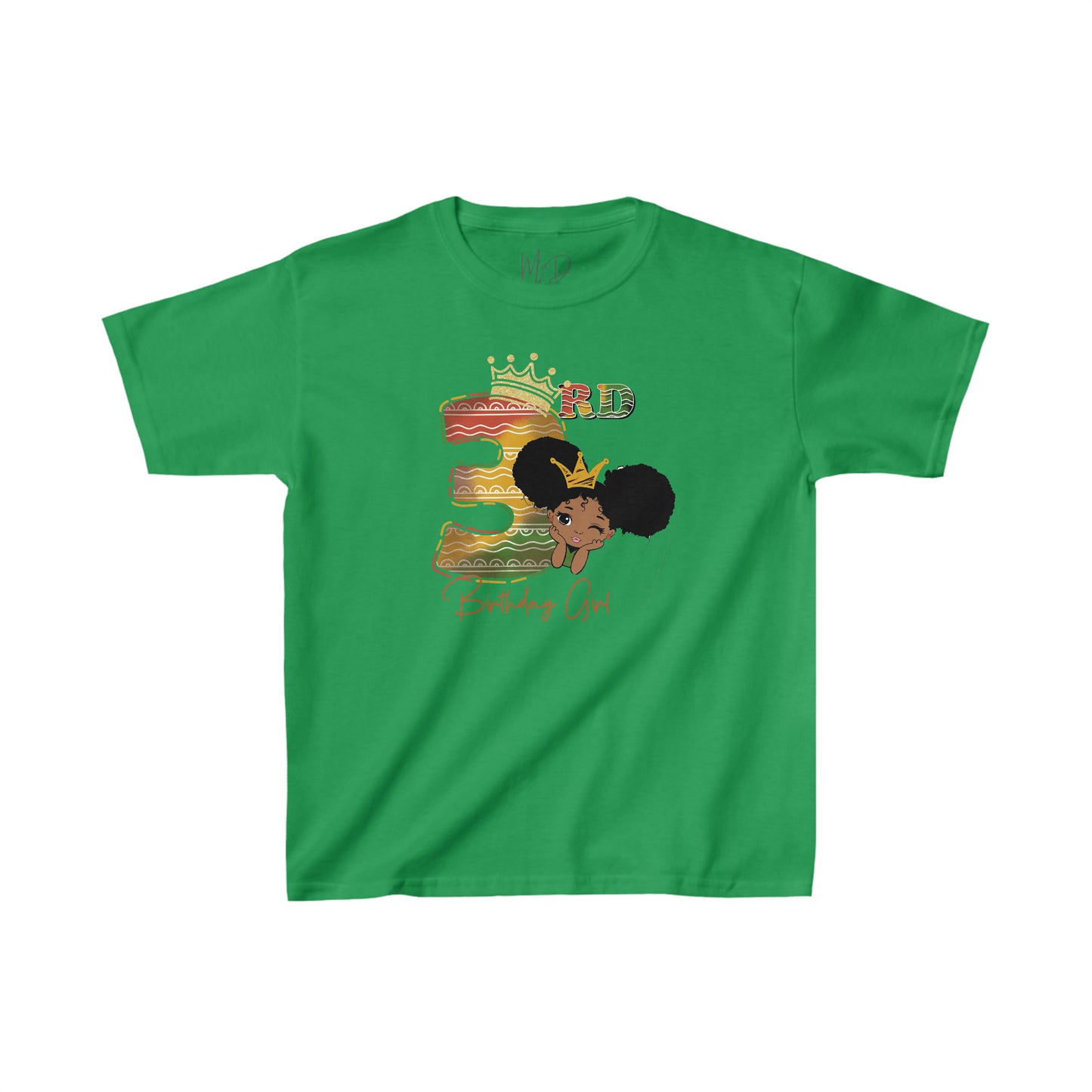 3rd Princess Birthday Girl Juneteenth T-Shirt