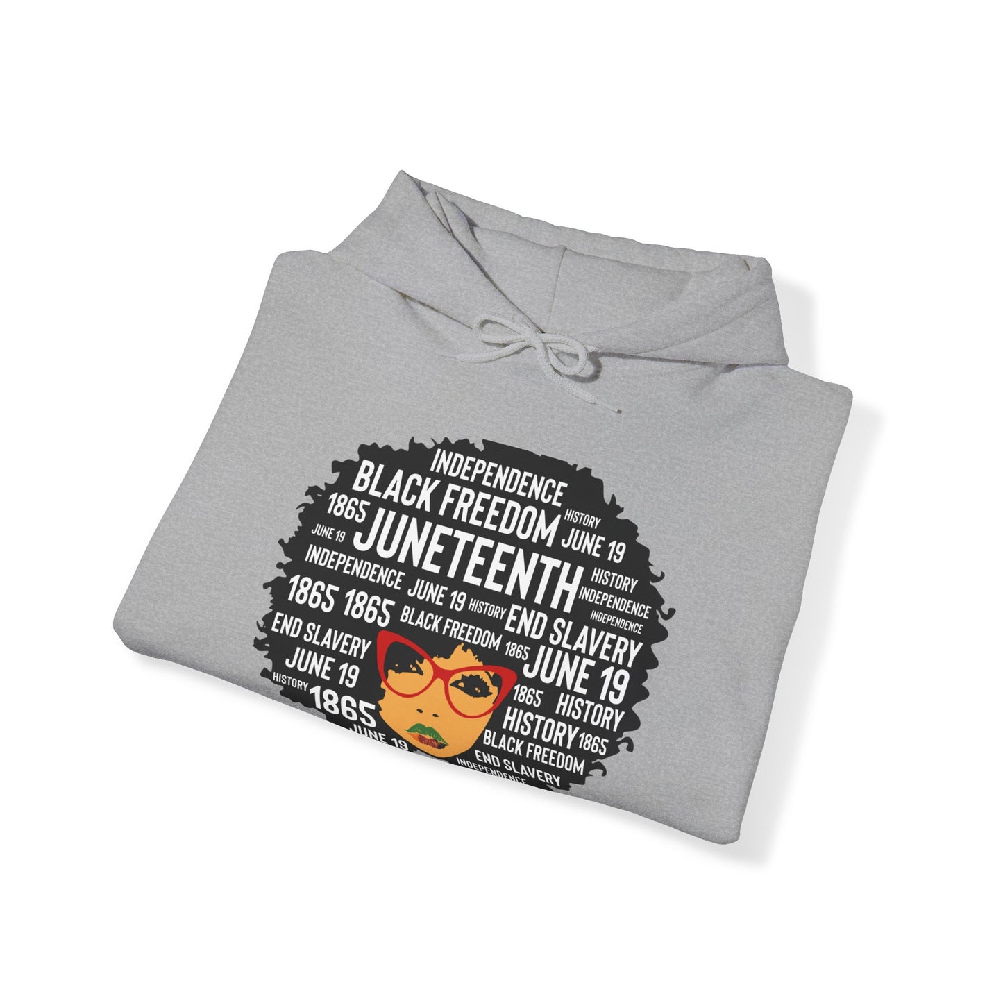 Juneteenth Classy Women's Hooded Sweatshirt (Version 1)