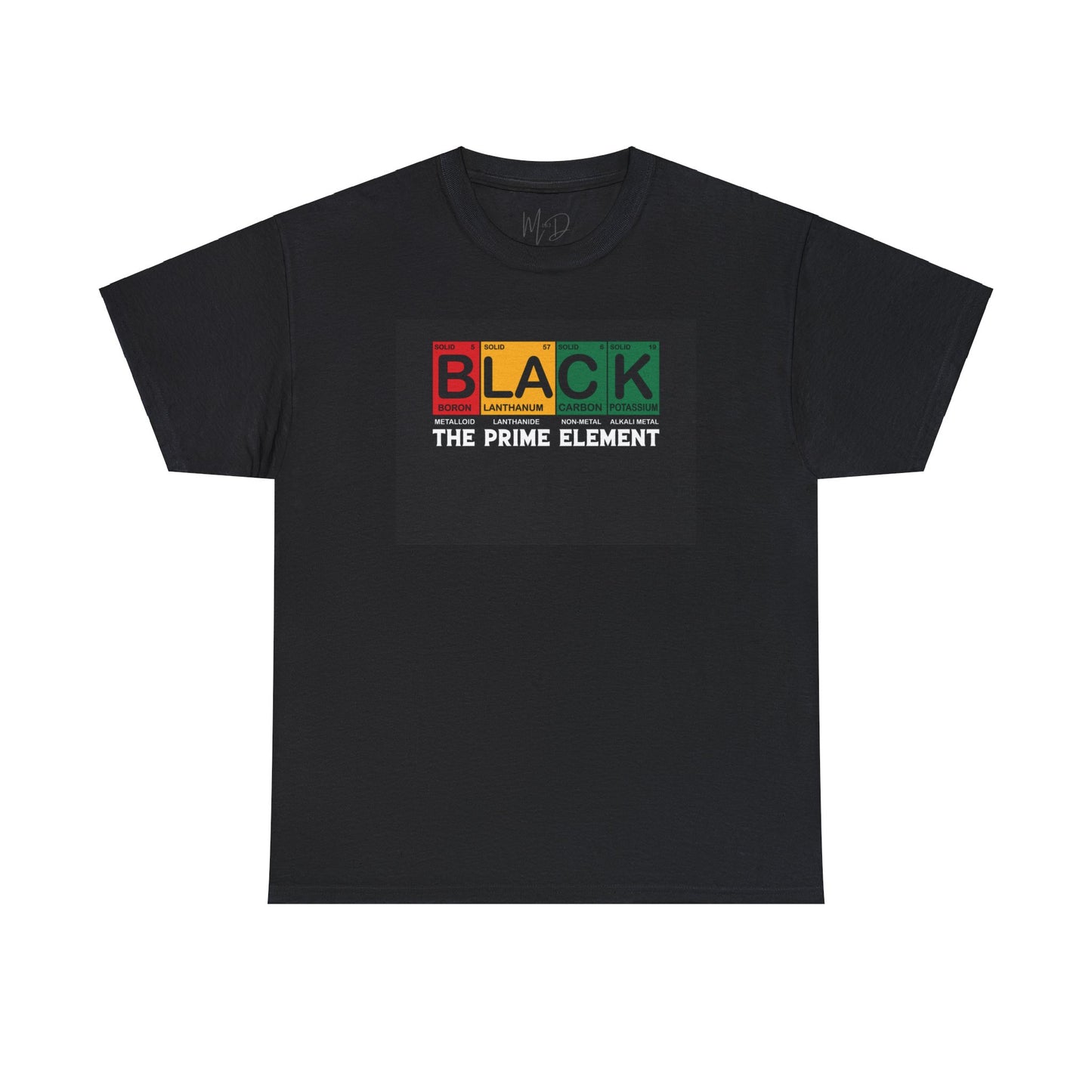 Black Periodic Table T-Shirt