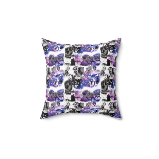 Black History 1920's Greatness | Square Pillow |Purple