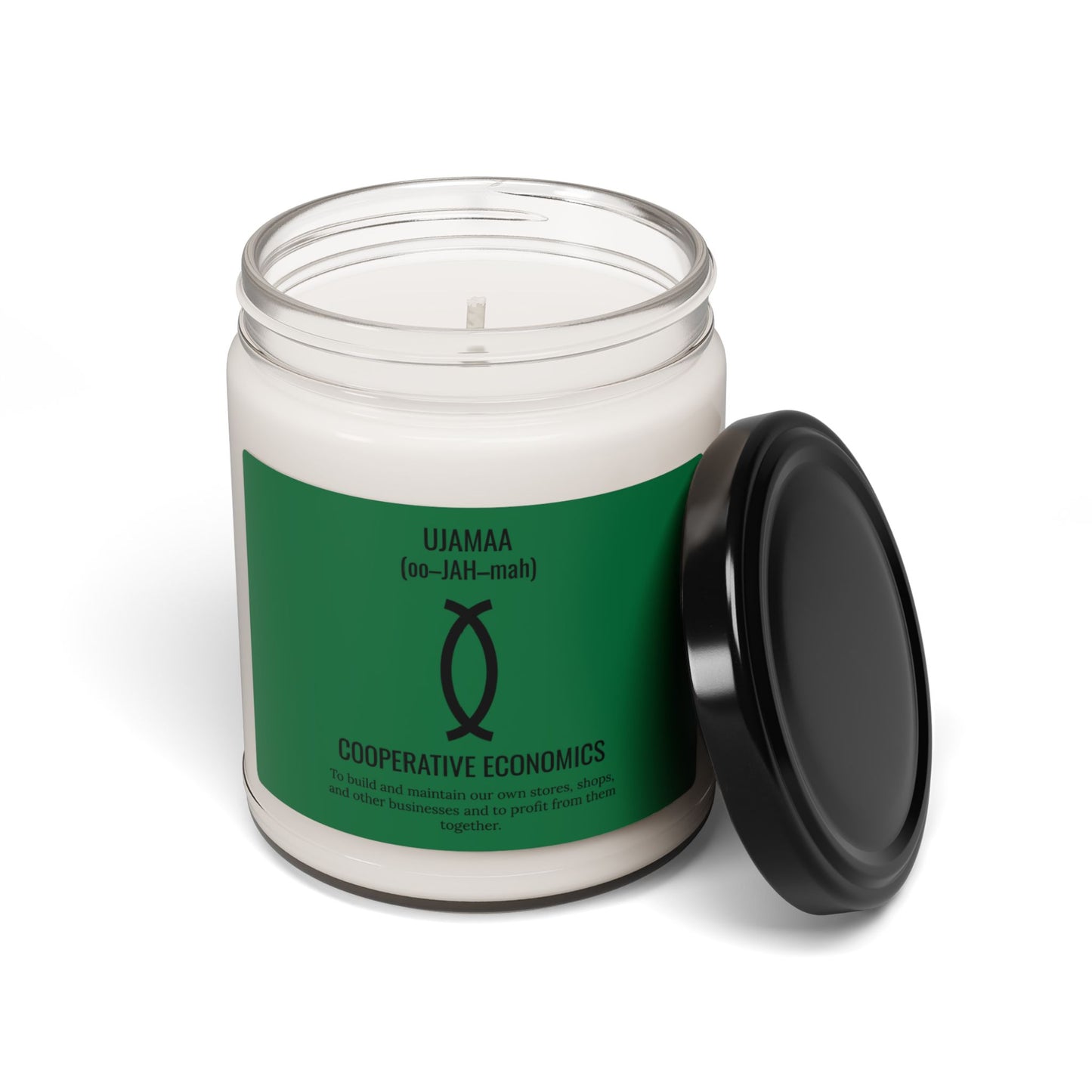 Ujamaa (Day 4) |Cooperative Economics | Candle |(Green Label)| 9 Oz