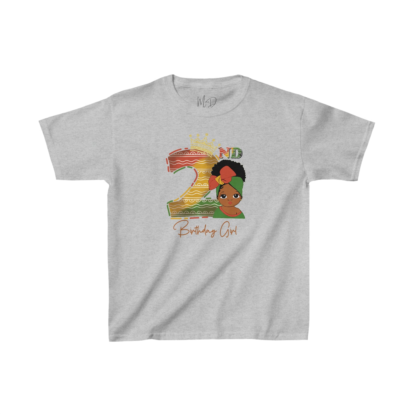 2nd Princess Birthday Girl Juneteenth T-Shirt