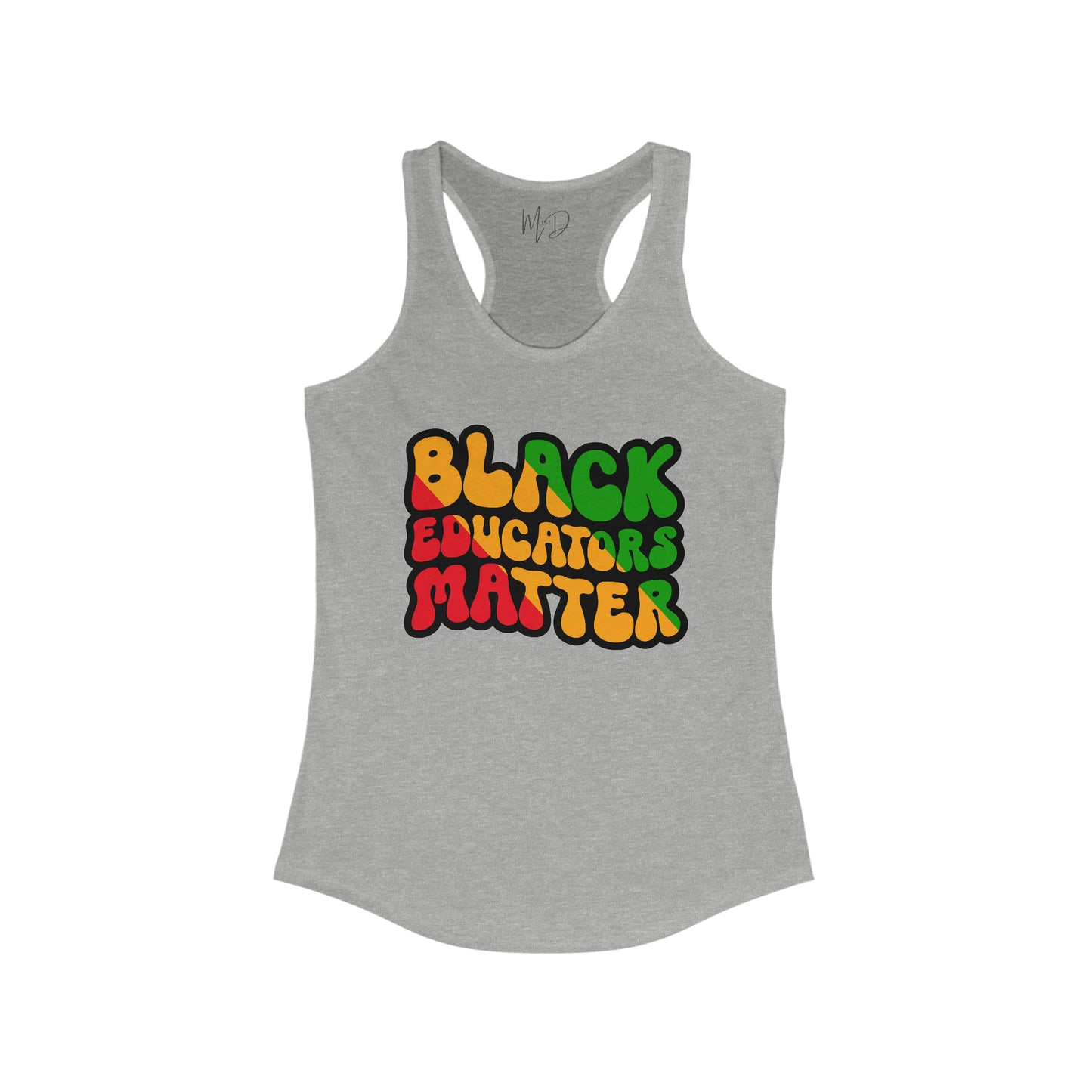 Black Educators Matter Tank Top (Version 3)