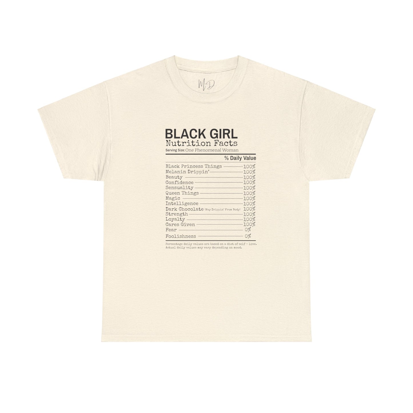 Black Girl Ingredients T-Shirt