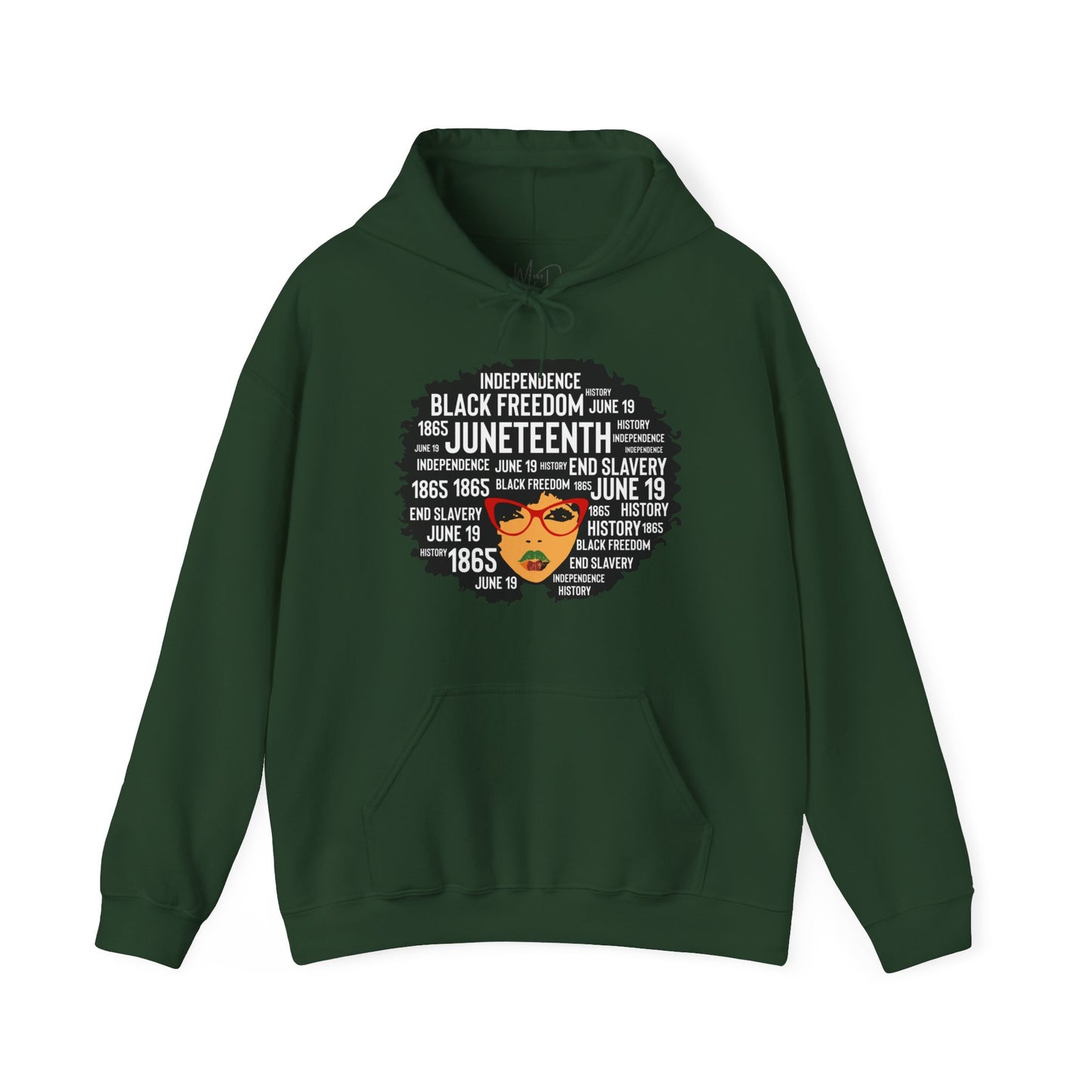 Juneteenth Classy Women's Hooded Sweatshirt (Version 1)