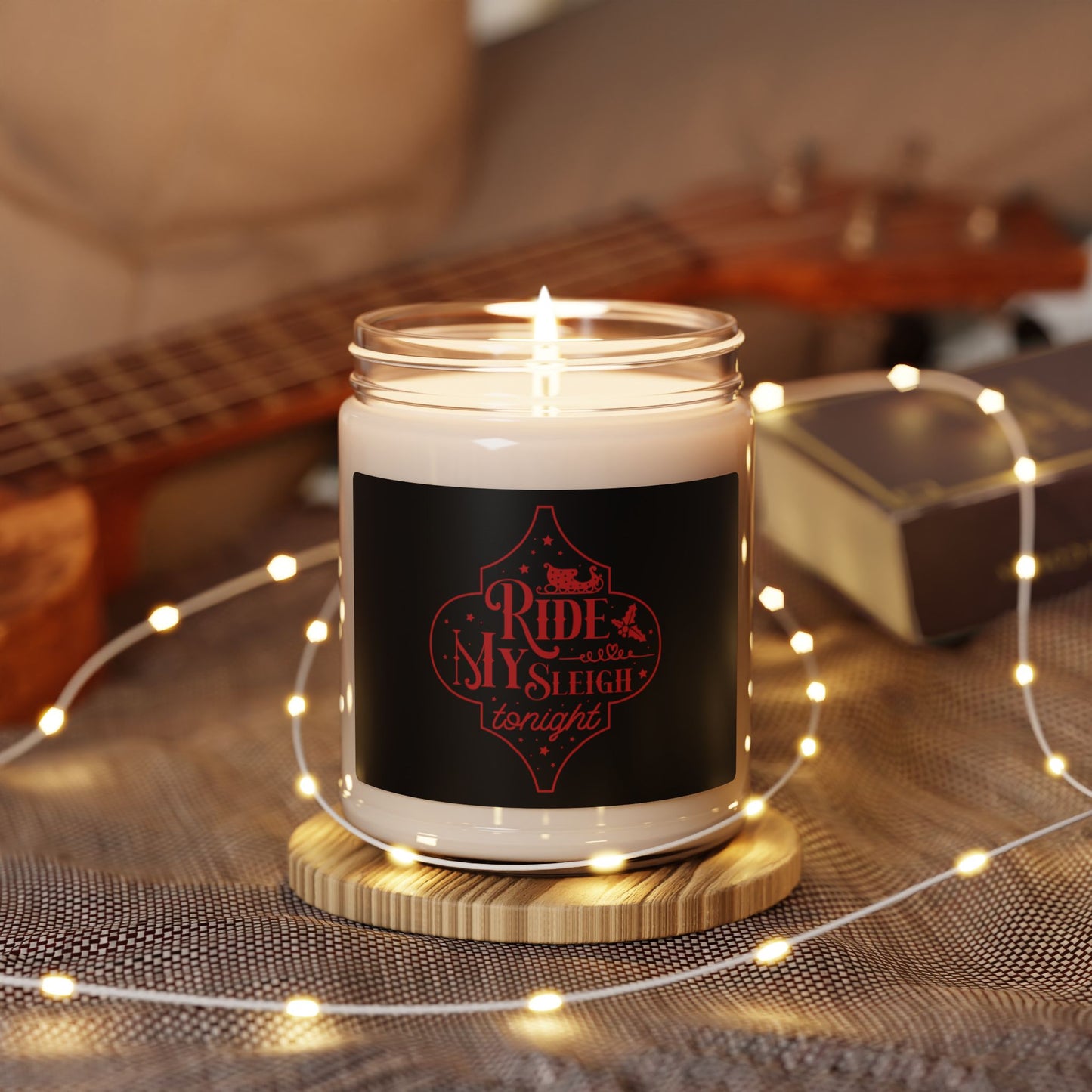 Ride My Sleigh Tonight (Version 1)| Candle | (Black Label) | 9 Oz