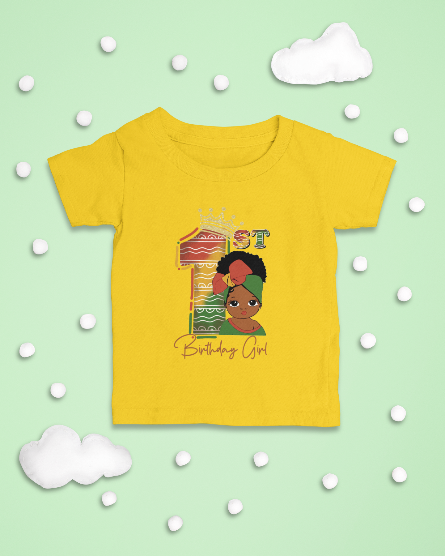 1st Princess Birthday Girl Juneteenth T-Shirt