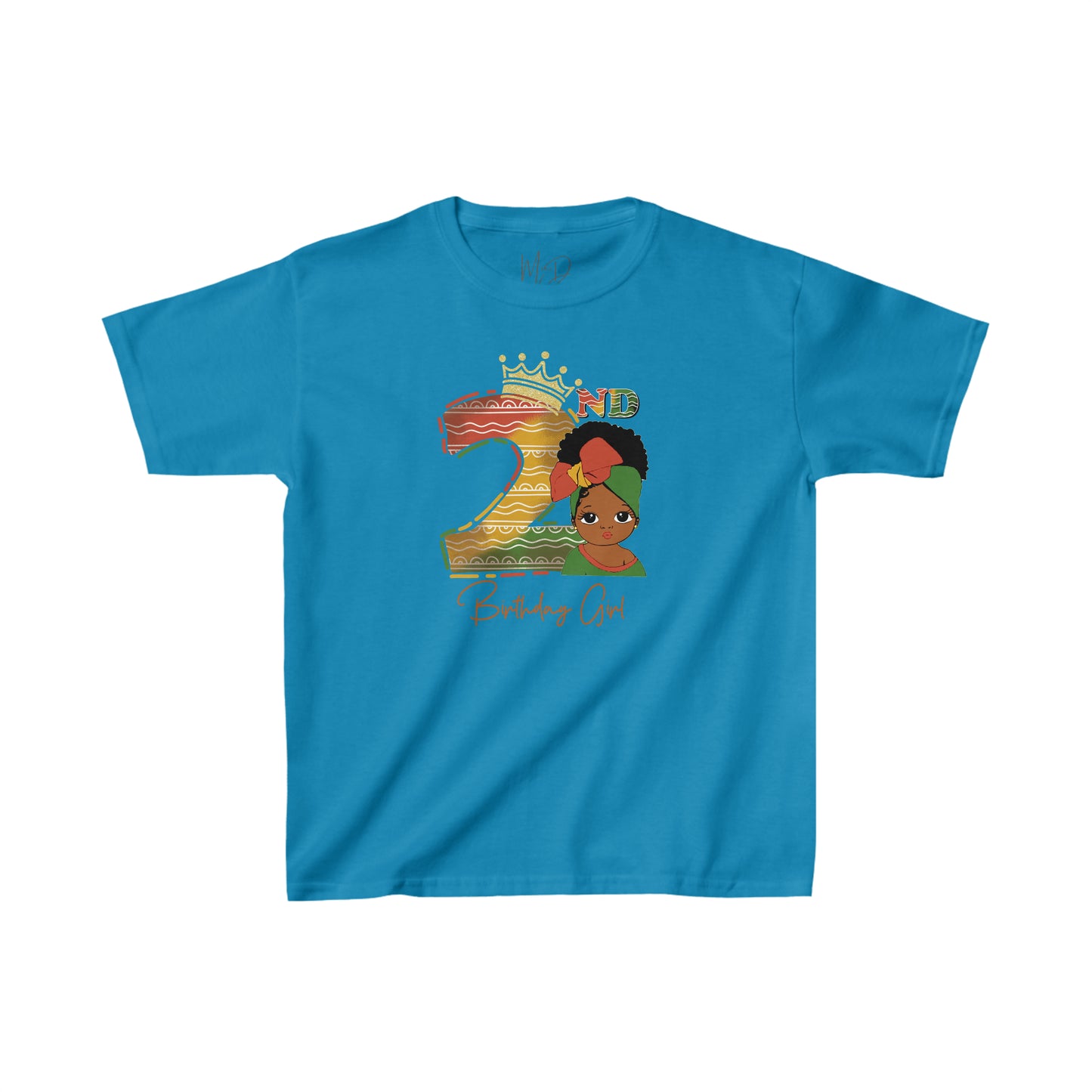 2nd Princess Birthday Girl Juneteenth T-Shirt