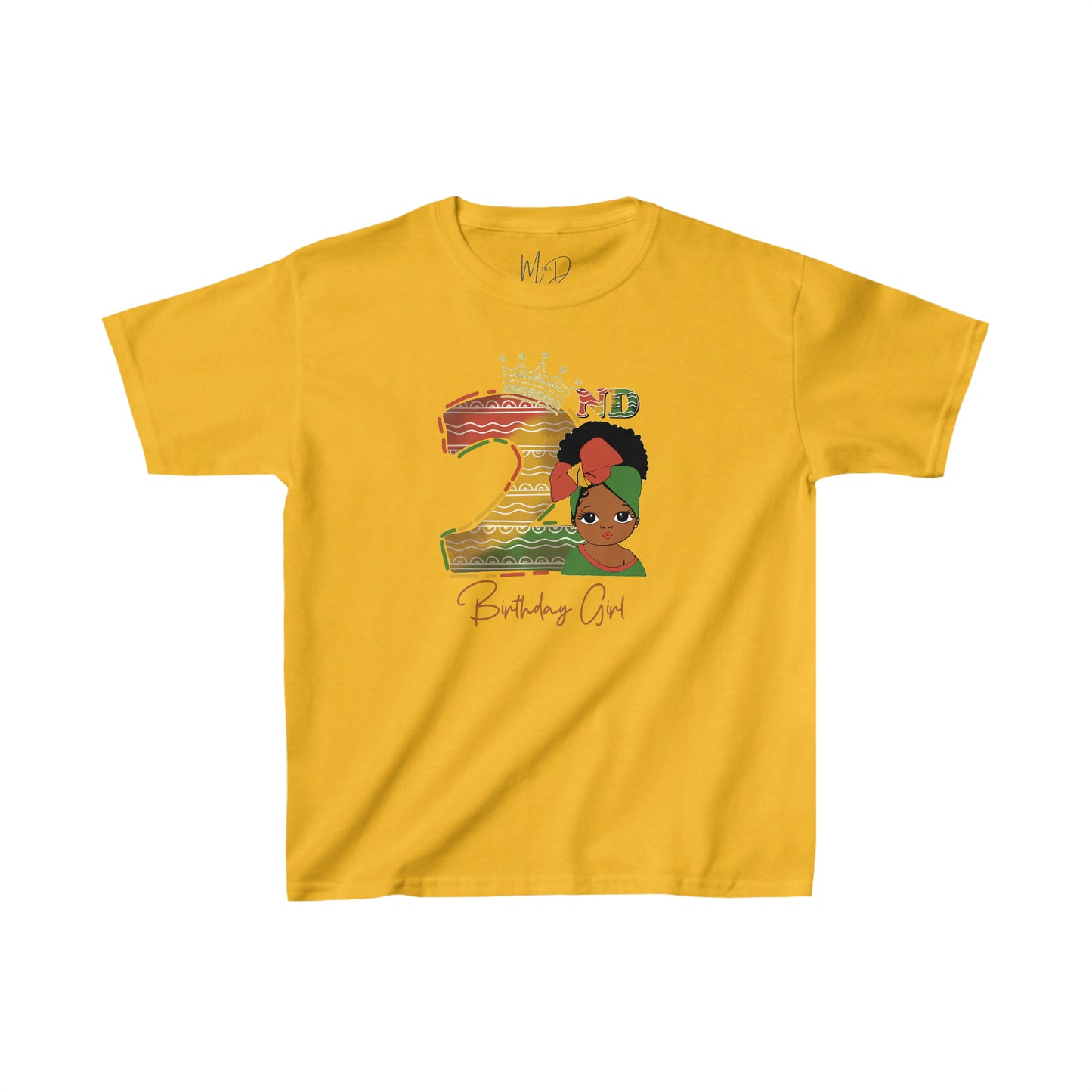 2nd Princess Birthday Girl Juneteenth T-Shirt