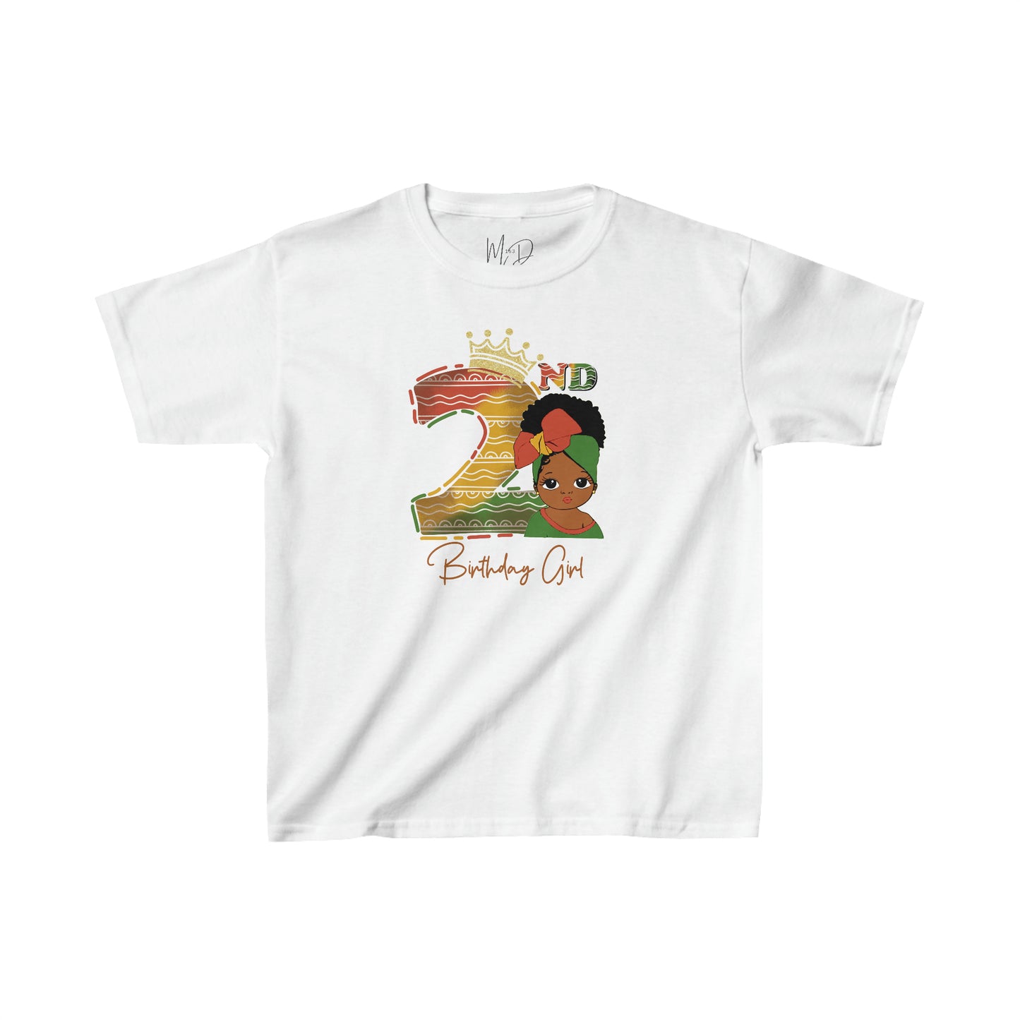 2nd Princess Birthday Girl Juneteenth T-Shirt