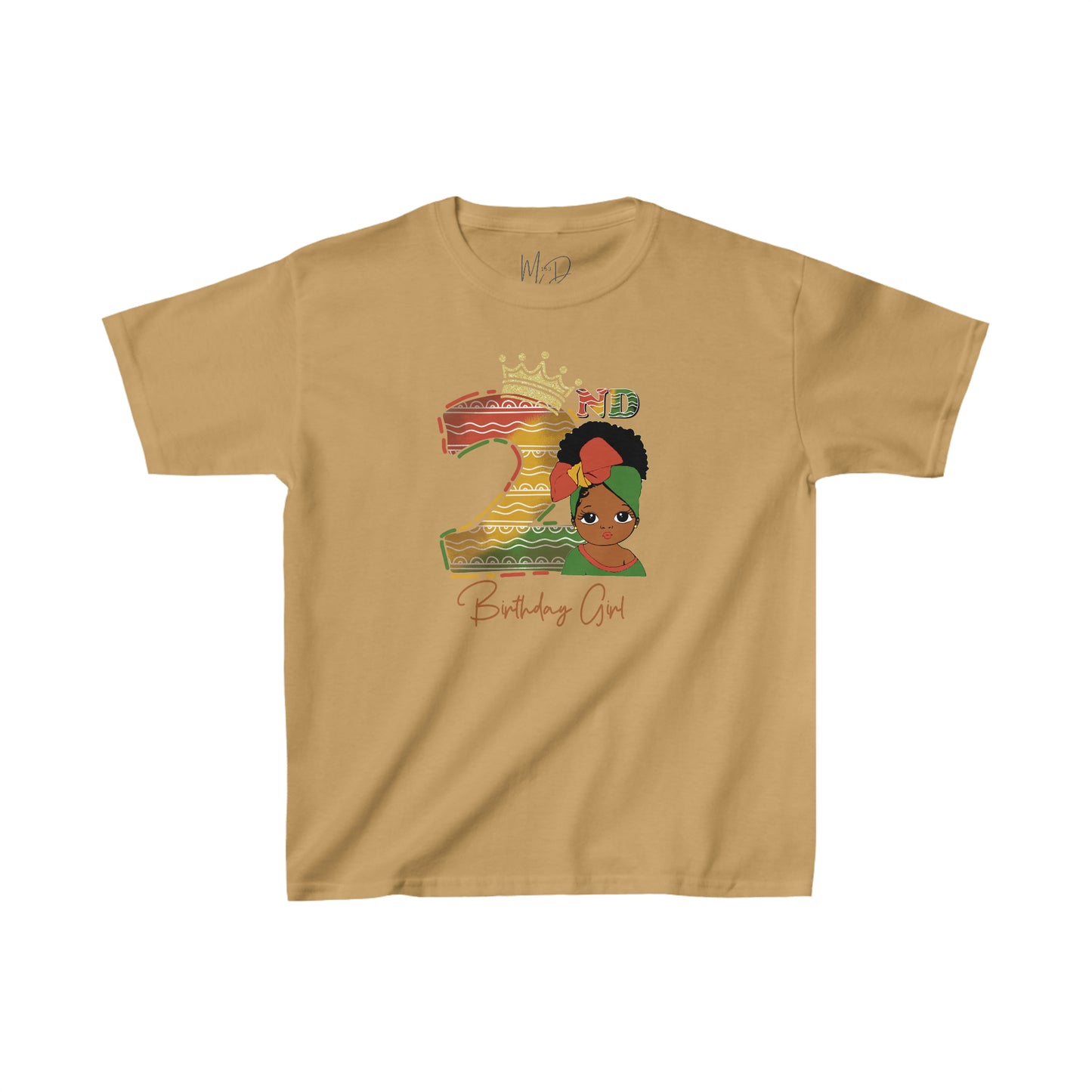 2nd Princess Birthday Girl Juneteenth T-Shirt