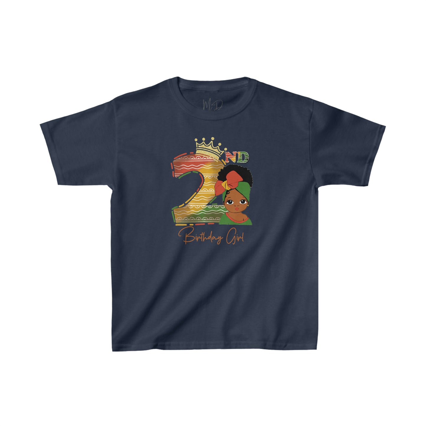 2nd Princess Birthday Girl Juneteenth T-Shirt