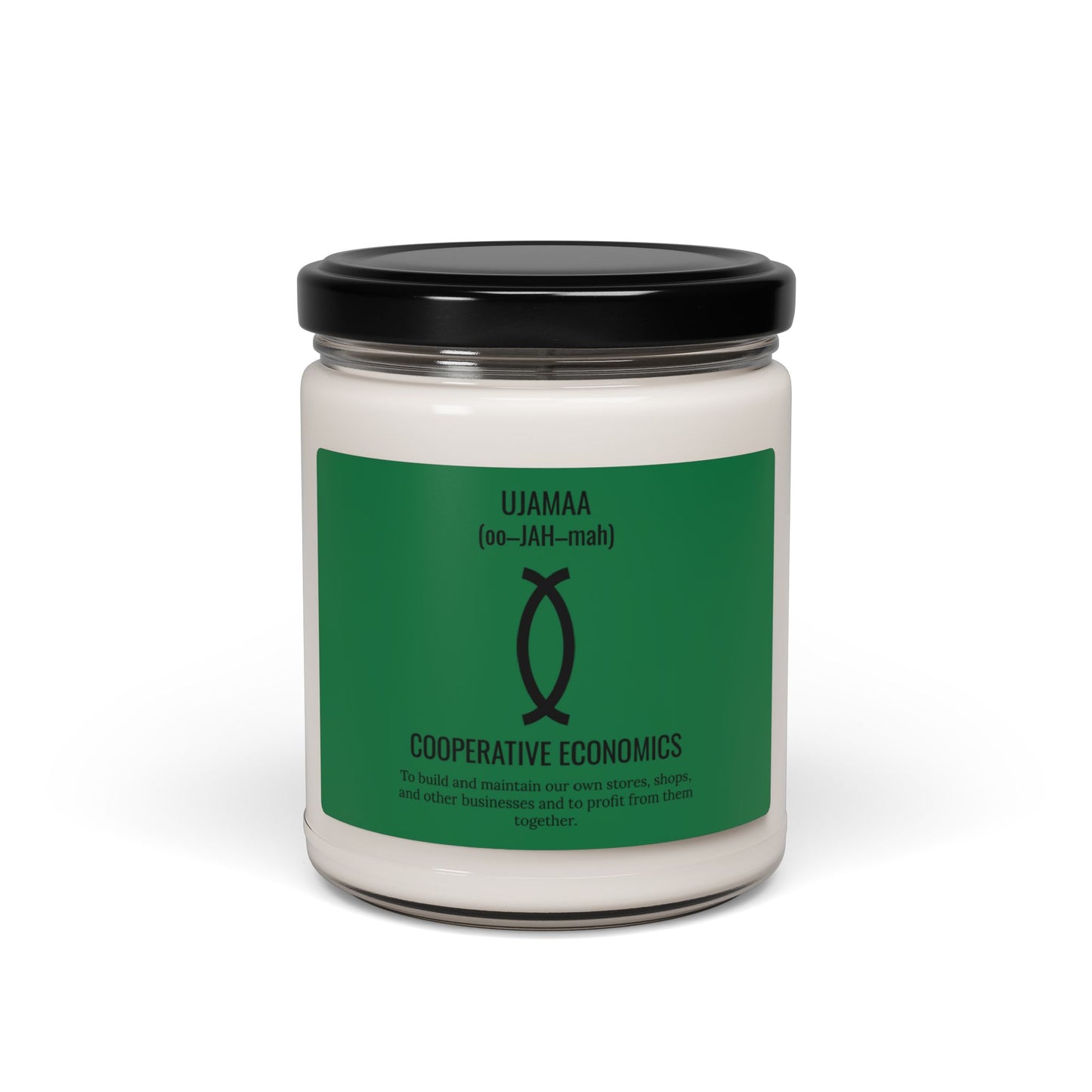 Ujamaa (Day 4) |Cooperative Economics | Candle |(Green Label)| 9 Oz