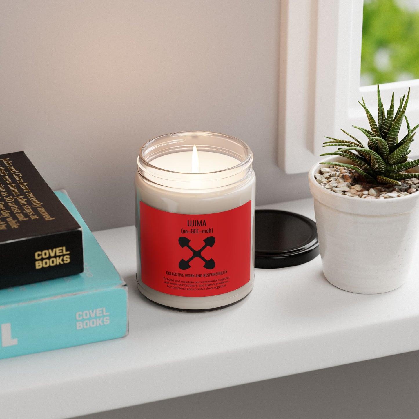 Ujima (Day 3) |Collective Work & Responsibility| Candle | (Red Label) |9 Oz