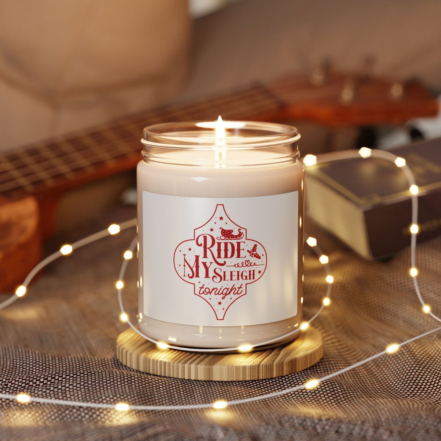 Ride My Sleigh Tonight (Version 1)| Candle | (White Label) | 9 Oz