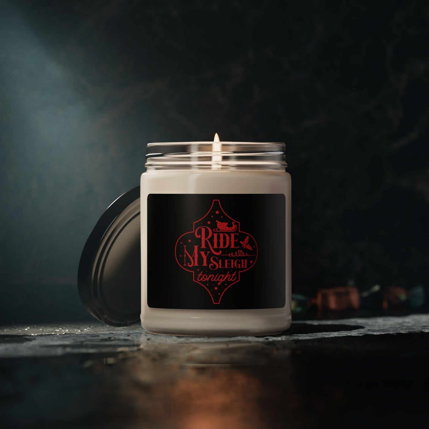 Ride My Sleigh Tonight (Version 1)| Candle | (Black Label) | 9 Oz