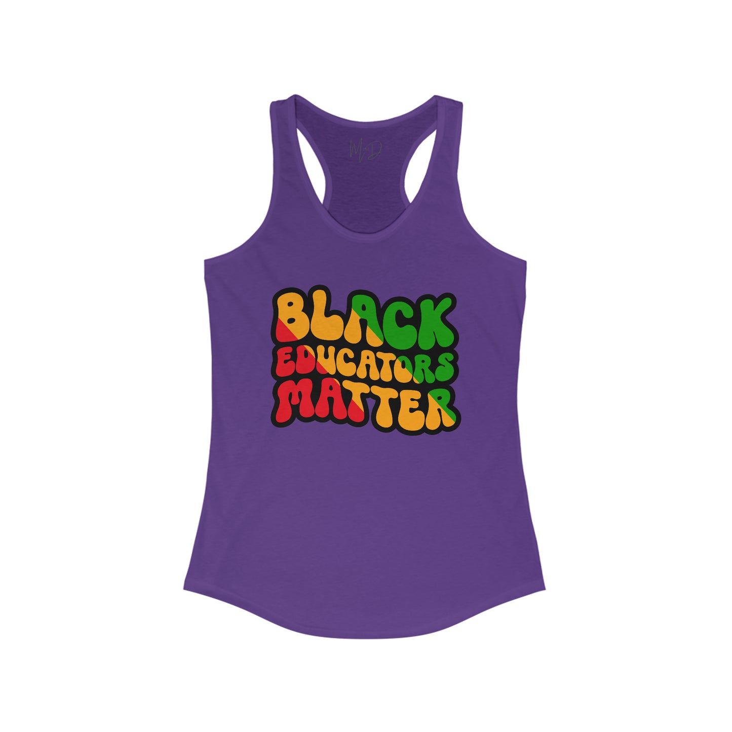 Black Educators Matter Tank Top (Version 3)