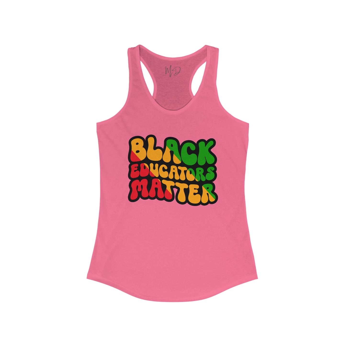 Black Educators Matter Tank Top (Version 3)