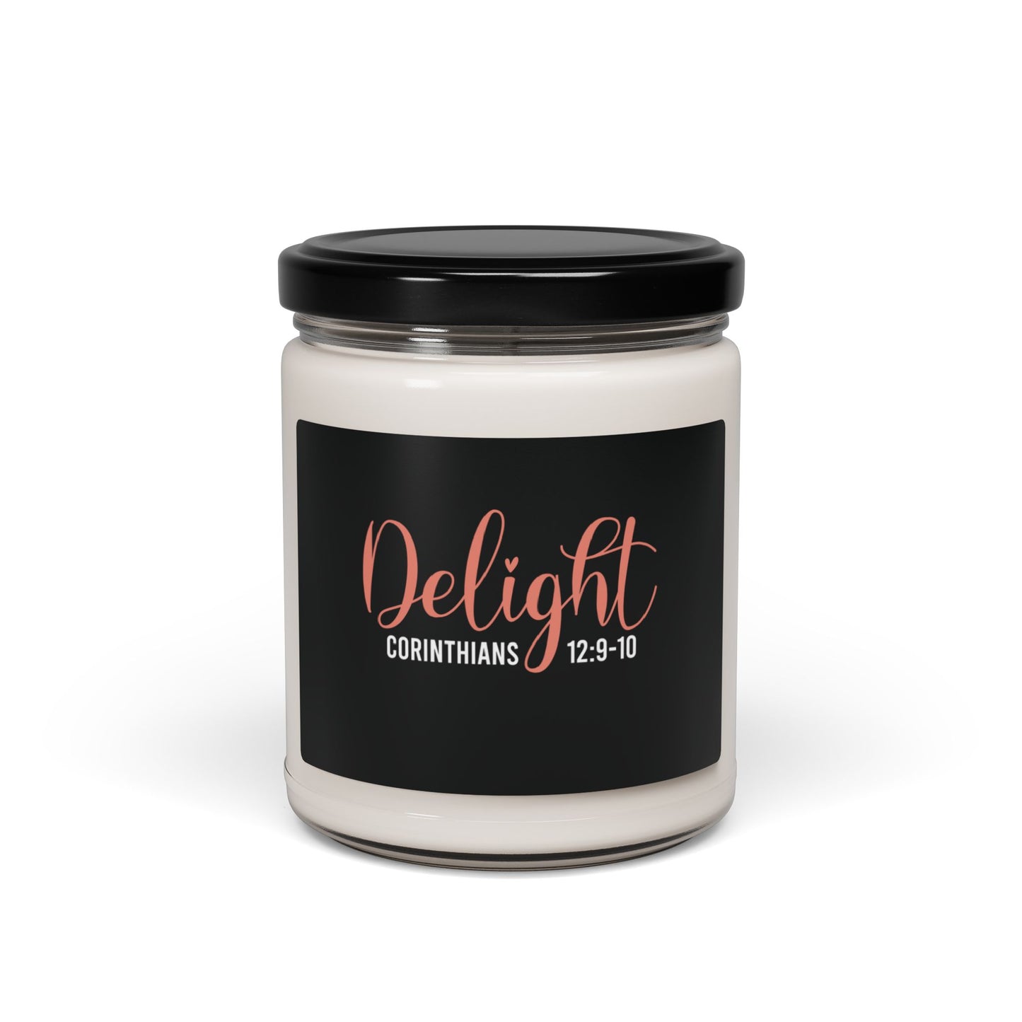 Delight | Candle | (Black Label)| 9 Oz