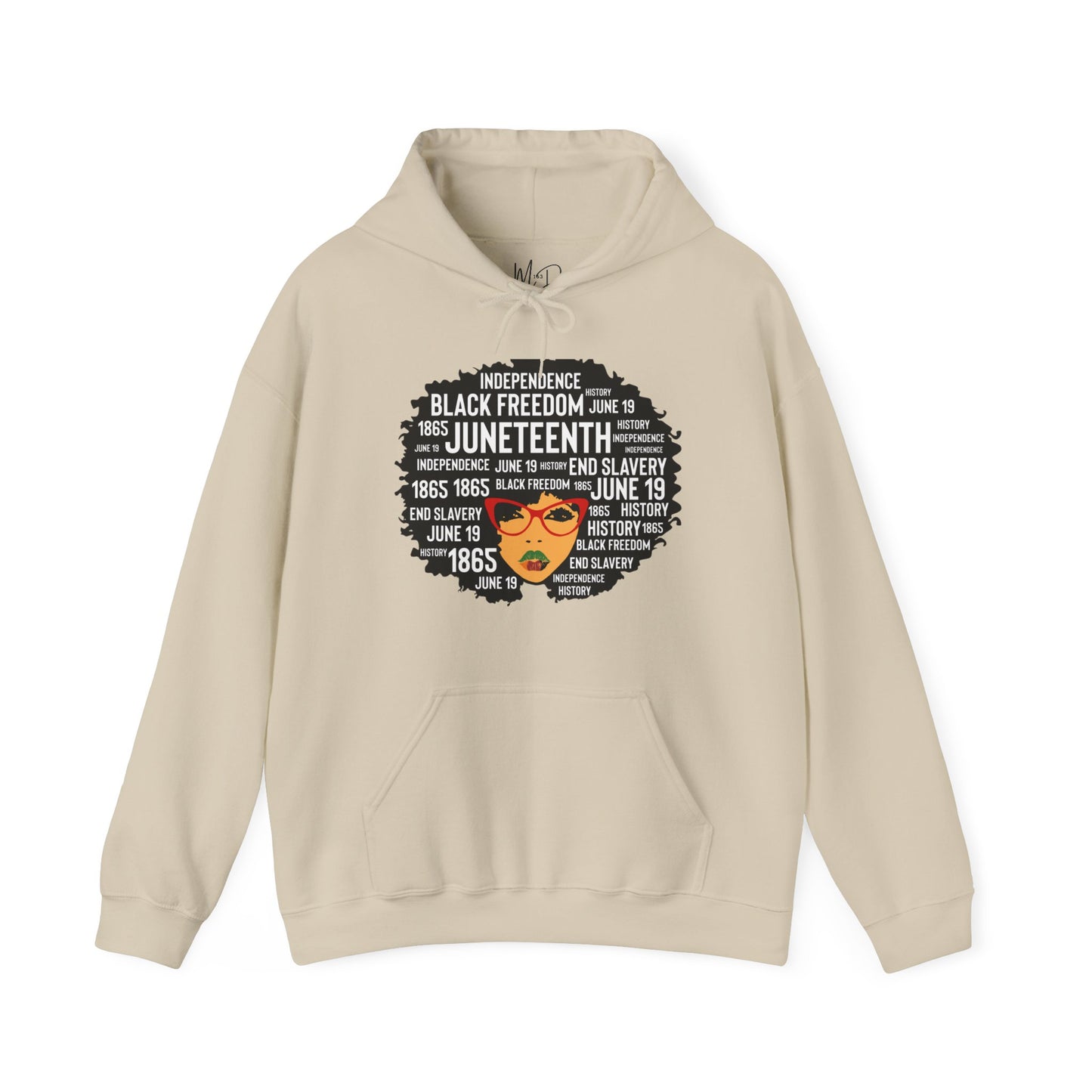 Juneteenth Classy Women's Hooded Sweatshirt (Version 1)