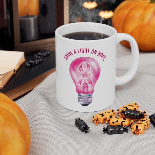 Shine A Light On Hope | Coffee & Tea Mug | 2-Sided Print| 11 Oz