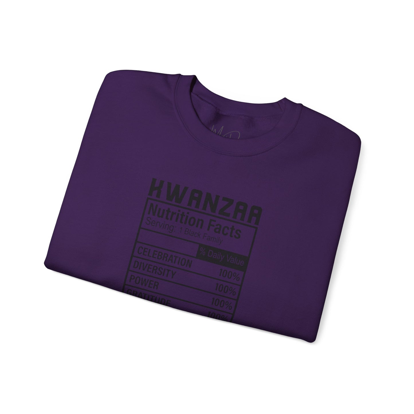 Kwanza Nutritional Facts | Sweatshirt