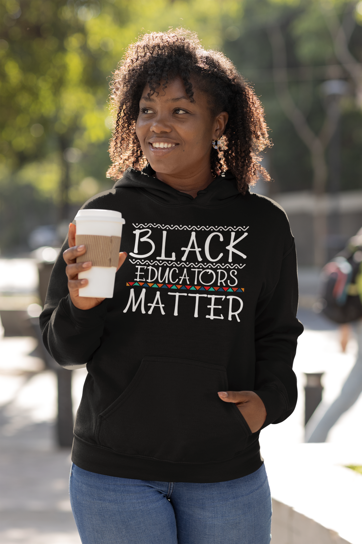 Black Educators Matter Hooded Sweatshirt (Version 2)