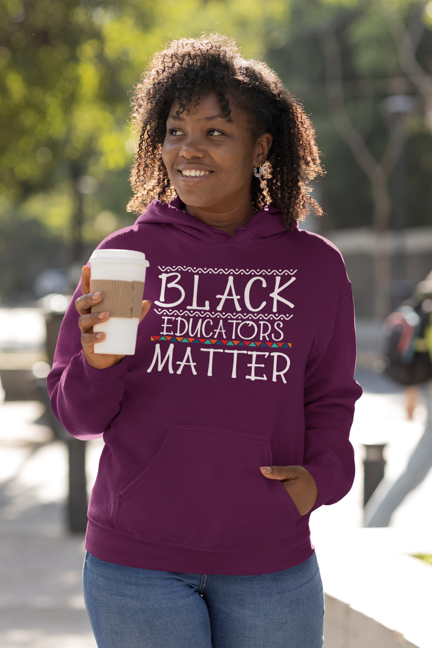 Black Educators Matter Hooded Sweatshirt (Version 2)