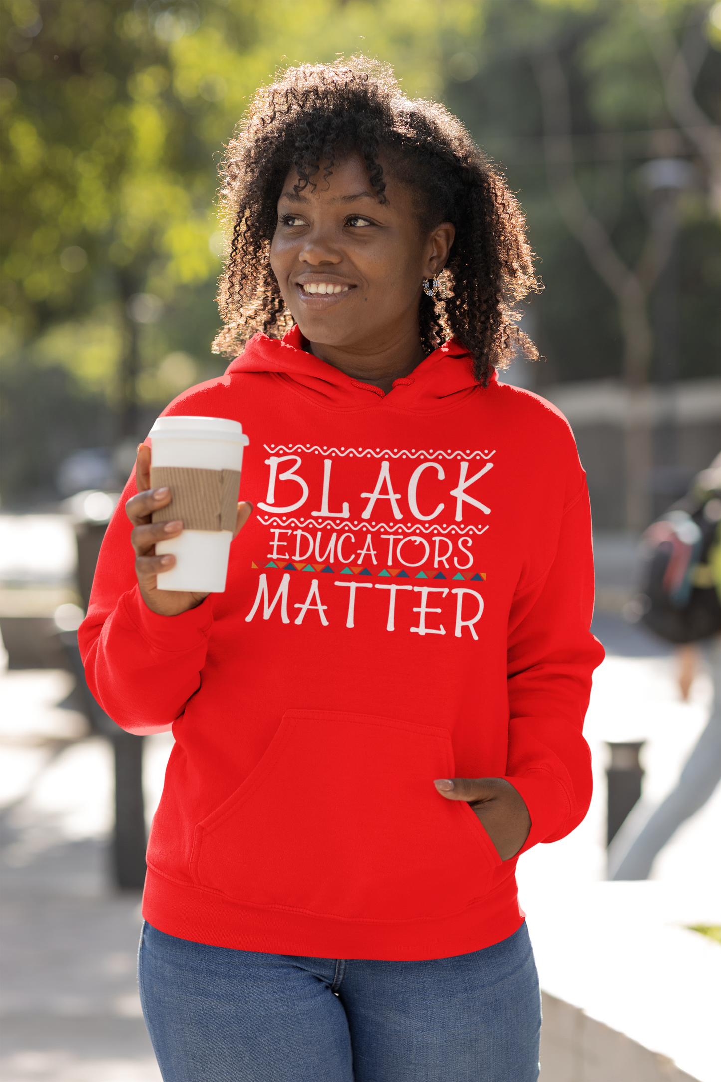 Black Educators Matter Hooded Sweatshirt (Version 2)