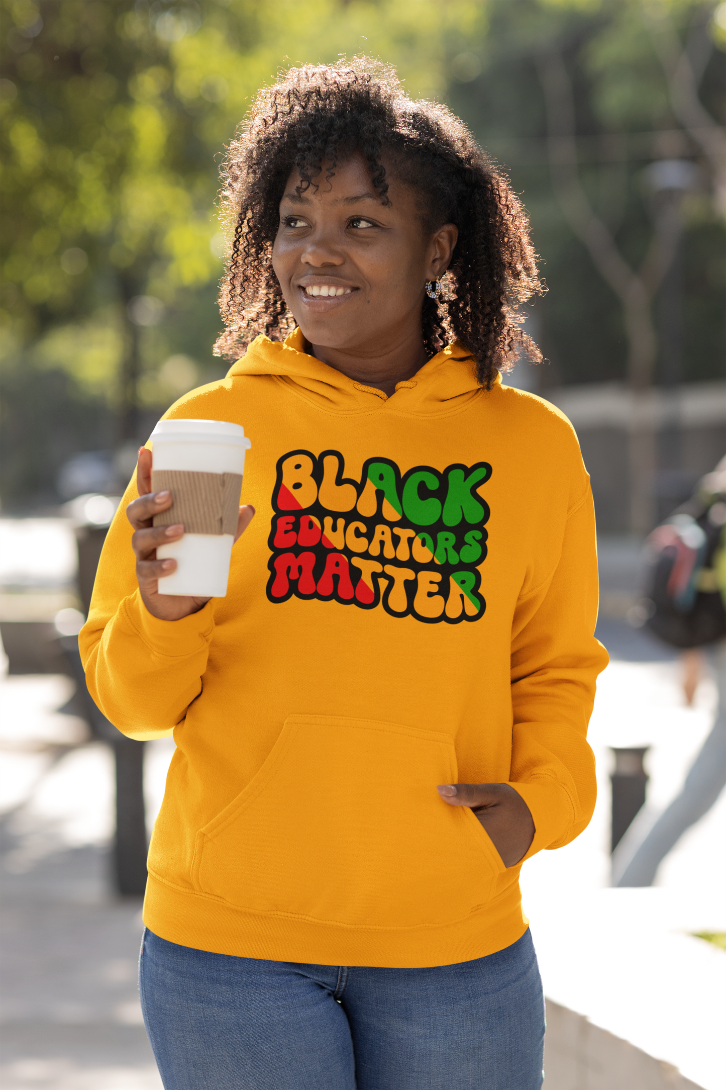 Black Educators Matter Hooded Sweatshirt (Version 3)