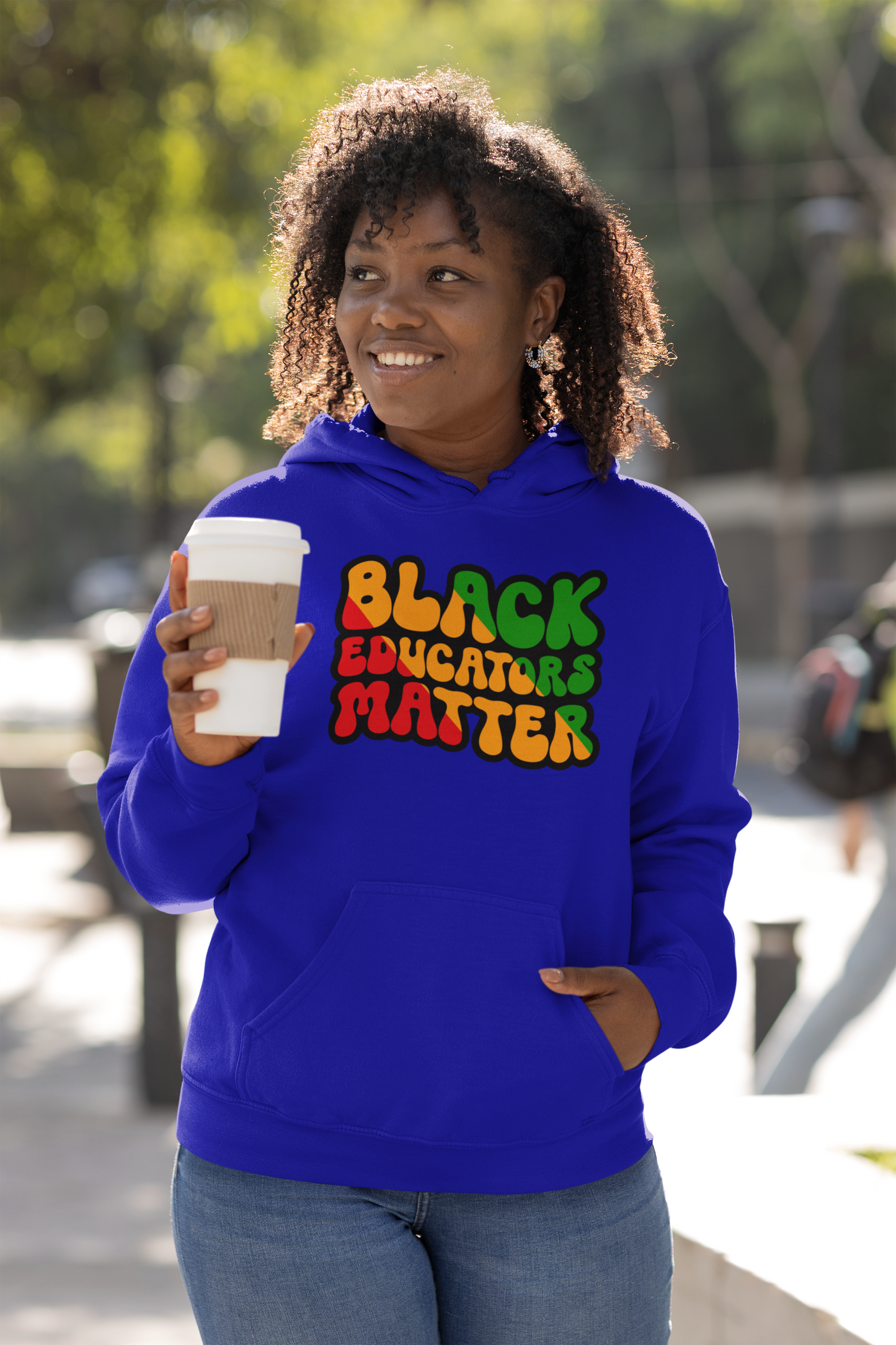 Black Educators Matter Hooded Sweatshirt (Version 3)