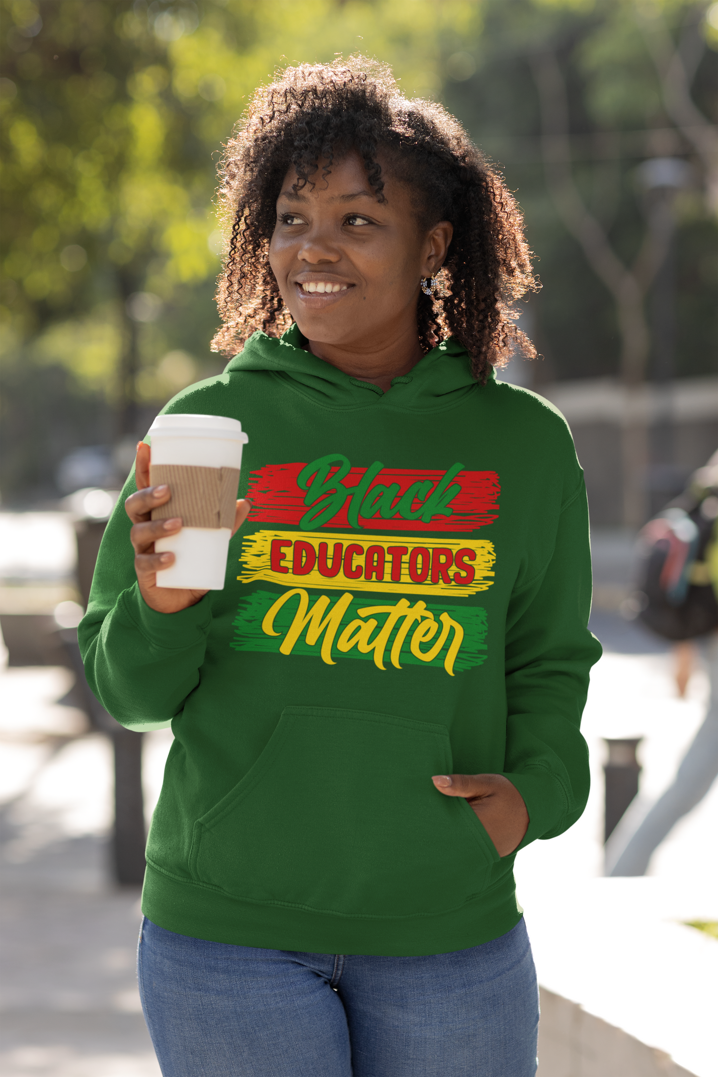 Black Educators Matter Hooded Sweatshirt (Version 1)