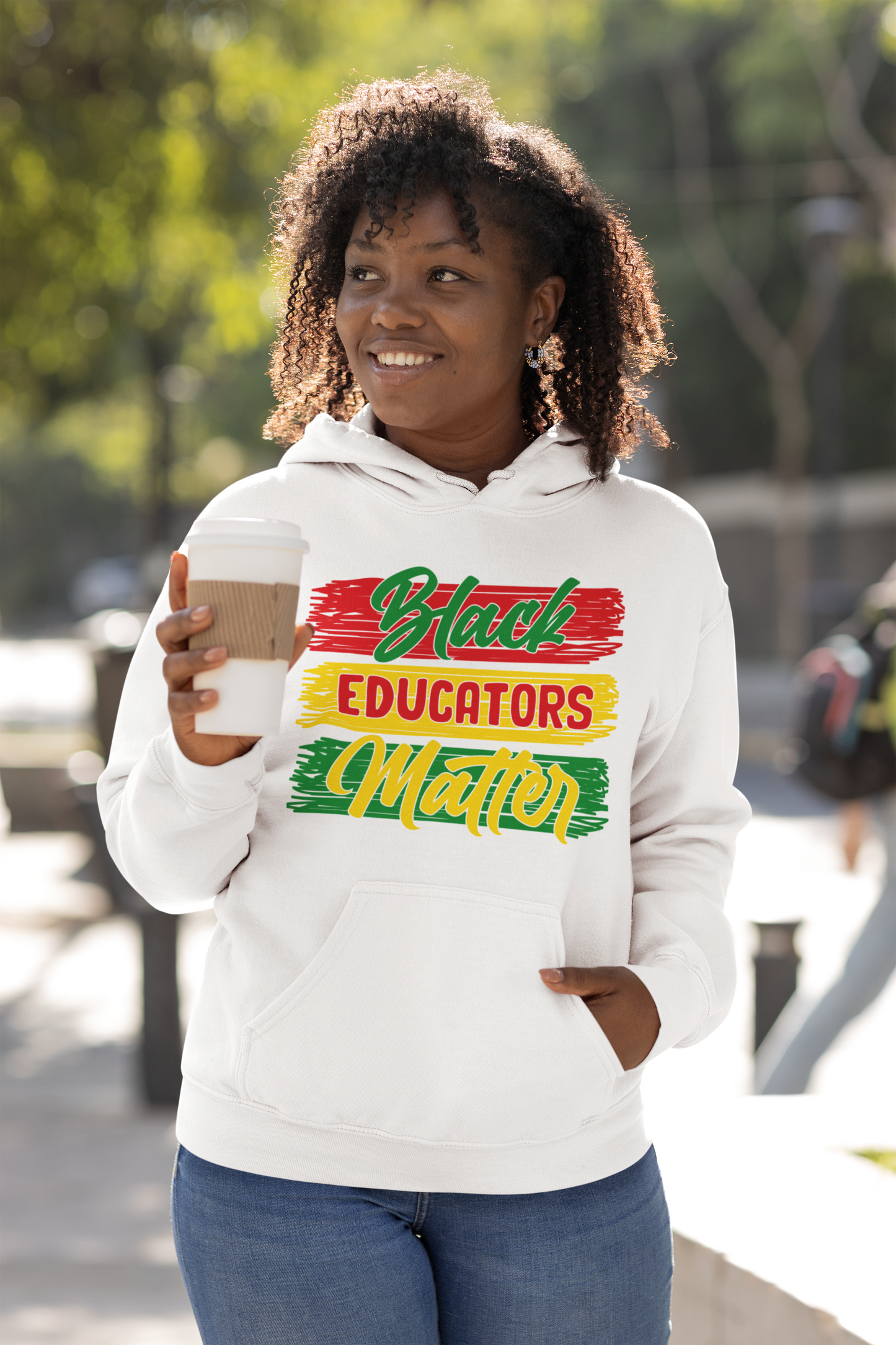 Black Educators Matter Hooded Sweatshirt (Version 1)