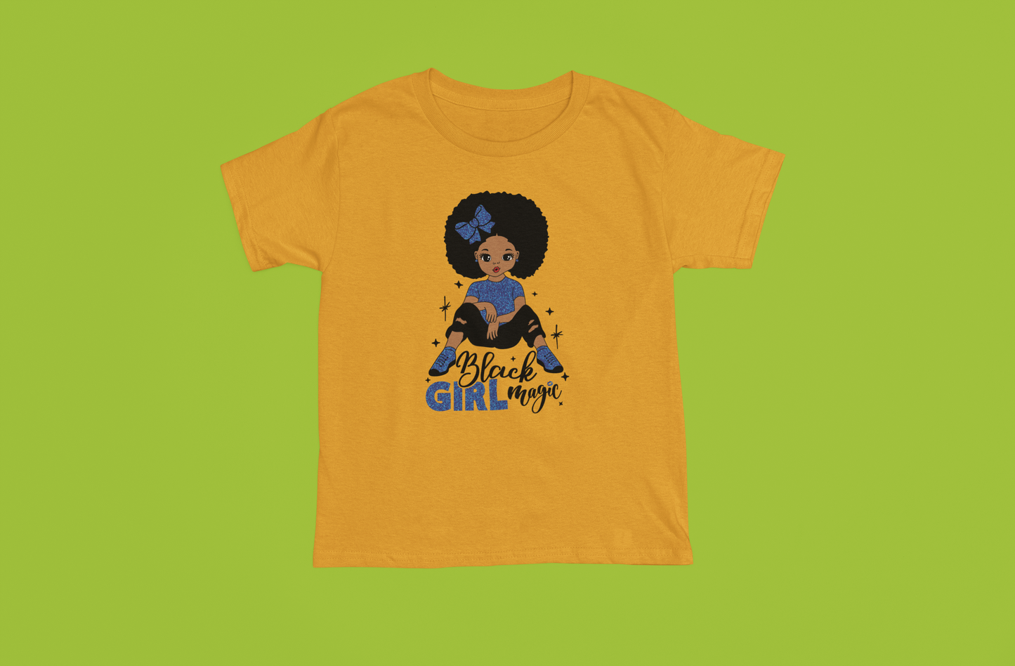 Magic Black Girl – Multi Color T-Shirt