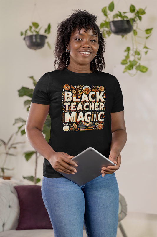 Black Teacher Magic (Fall) T-Shirt