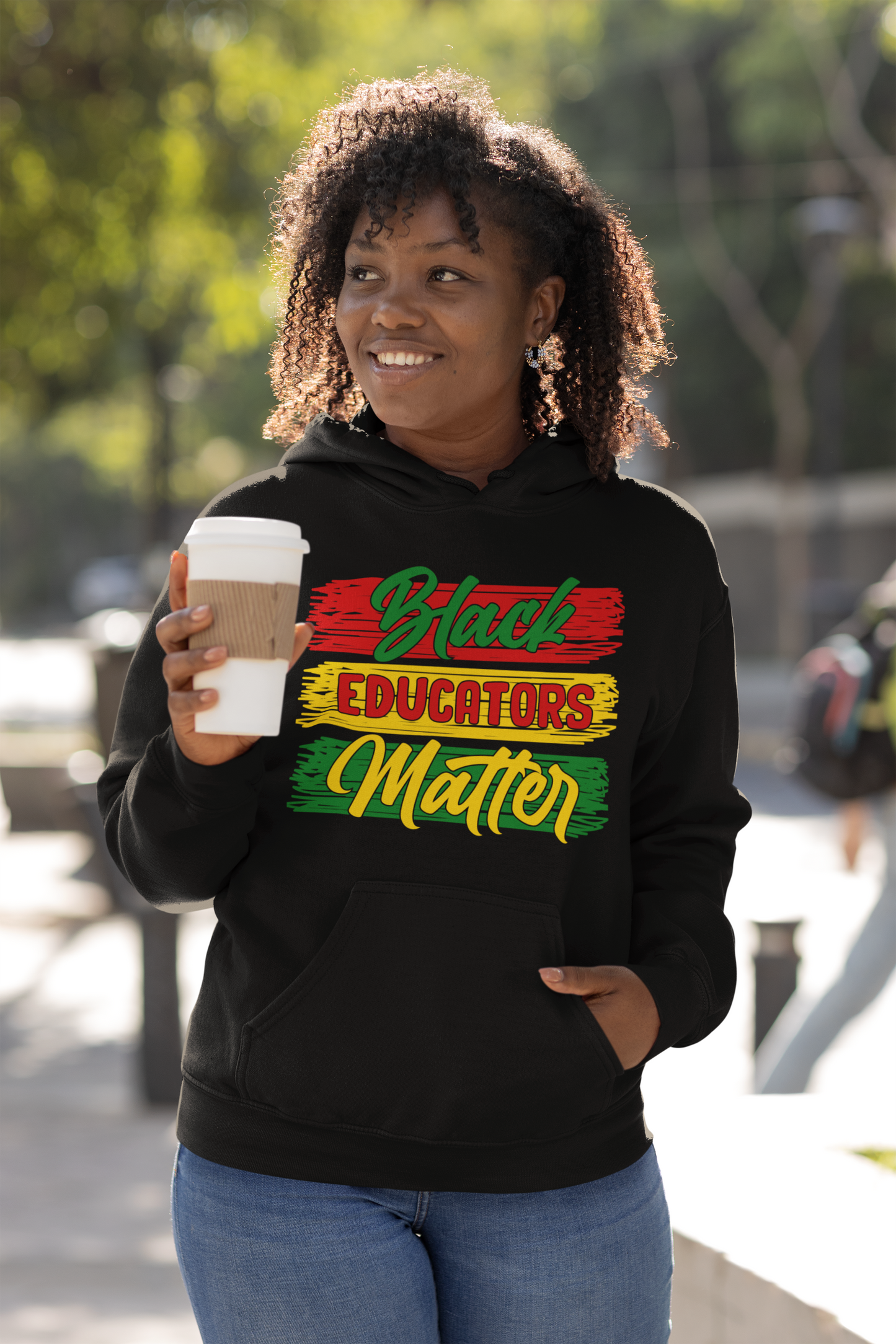 Black Educators Matter Hooded Sweatshirt (Version 1)