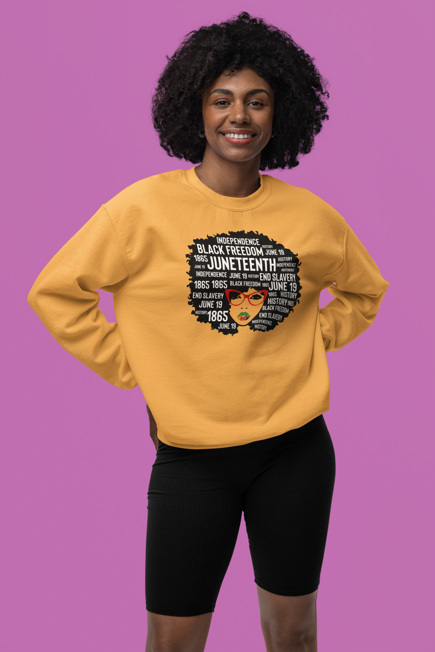 Juneteenth Classy Women's  Sweatshirt (Version 1)