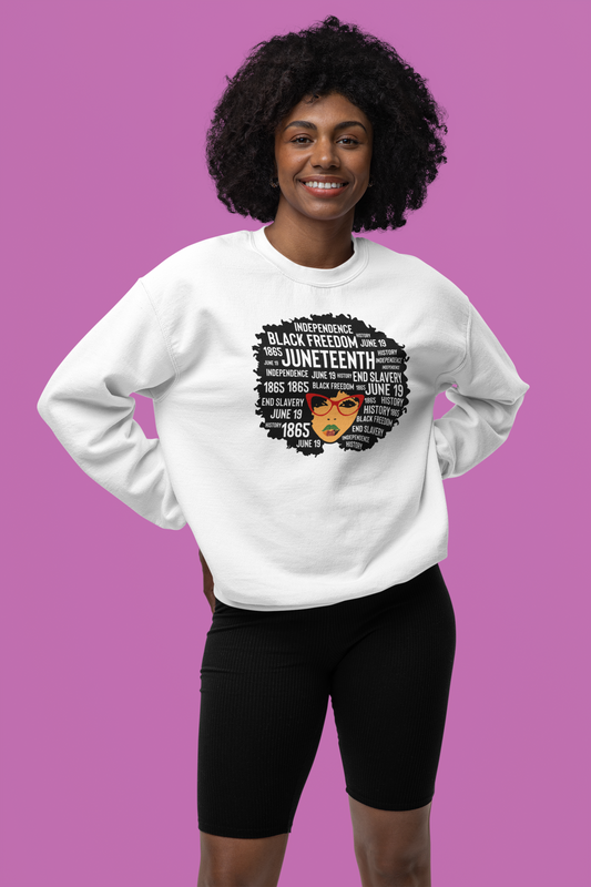 Juneteenth Classy Women's  Sweatshirt (Version 1)