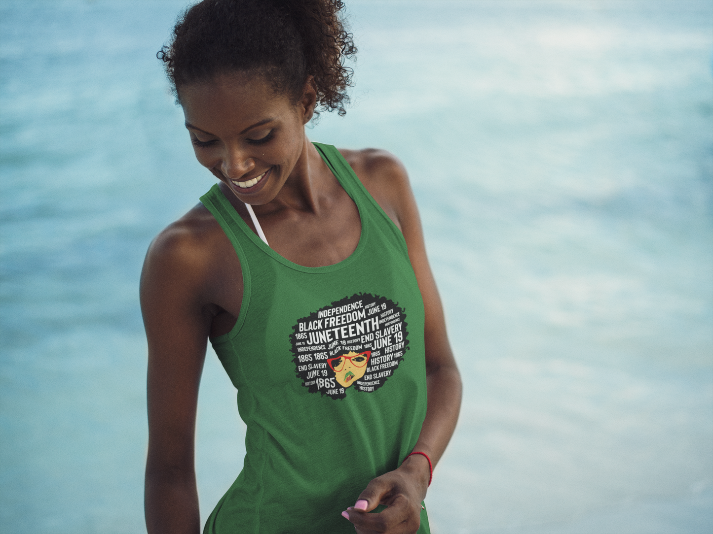 Juneteenth Classy Women's Tank Top (Version 1)