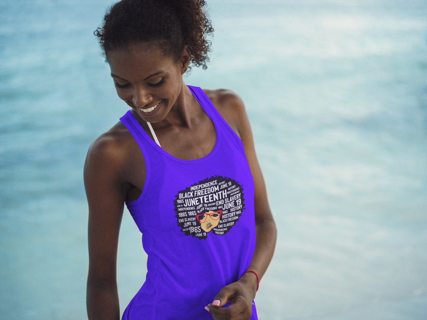 Juneteenth Classy Women's Tank Top (Version 1)