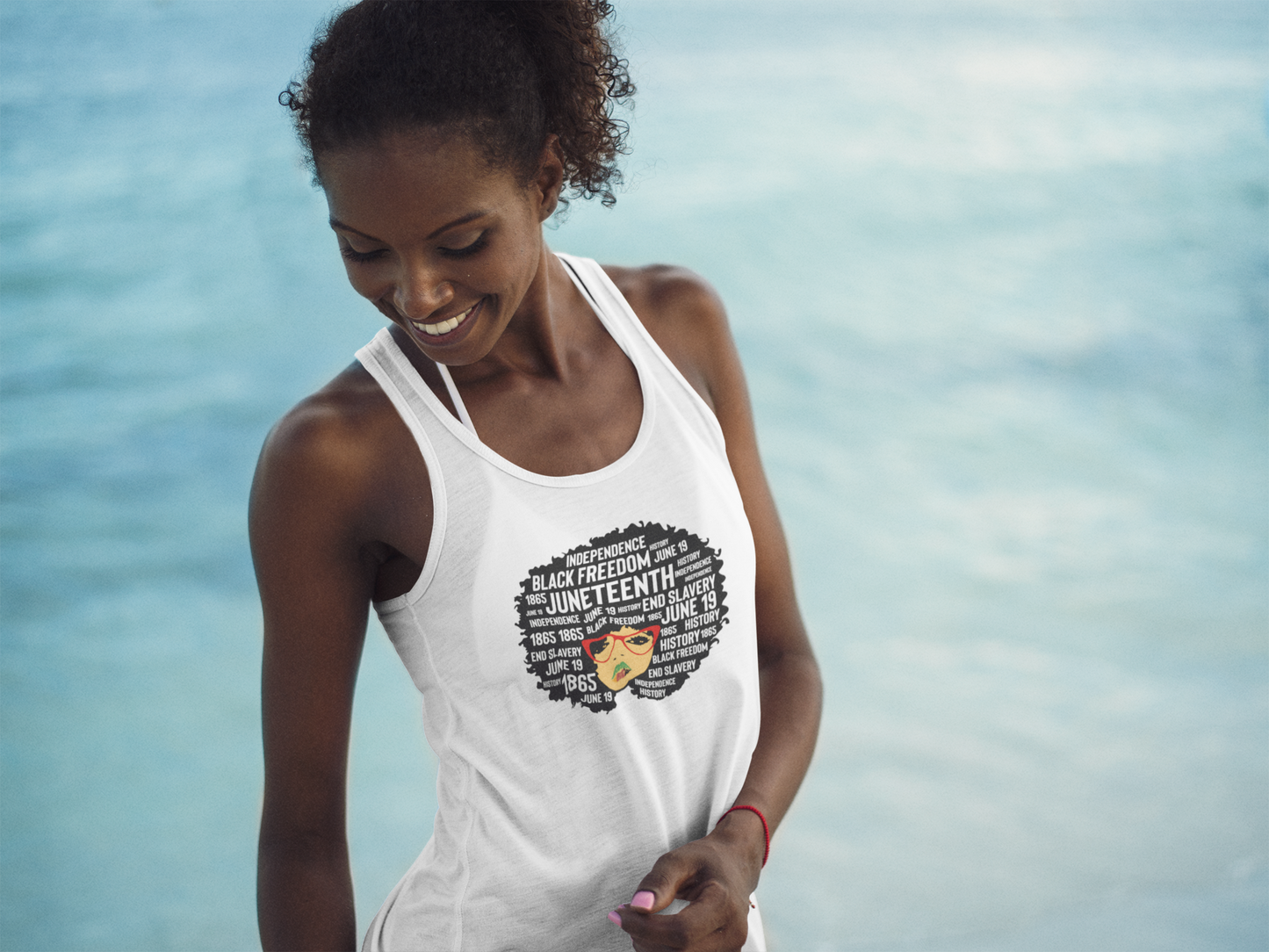 Juneteenth Classy Women's Tank Top (Version 1)