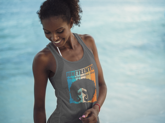 Juneteenth Classy Women's Tank Top (Version 2)