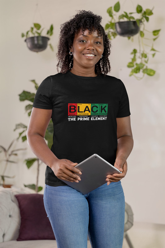 Black Periodic Table T-Shirt